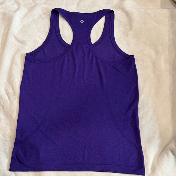 Lululemon Purple Swiftly Tech Racerback Tank Top - Picture 2 of 3